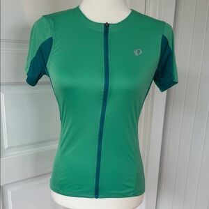 Pearl Izumi Women's Teal Short Sleeve Cycling Tee